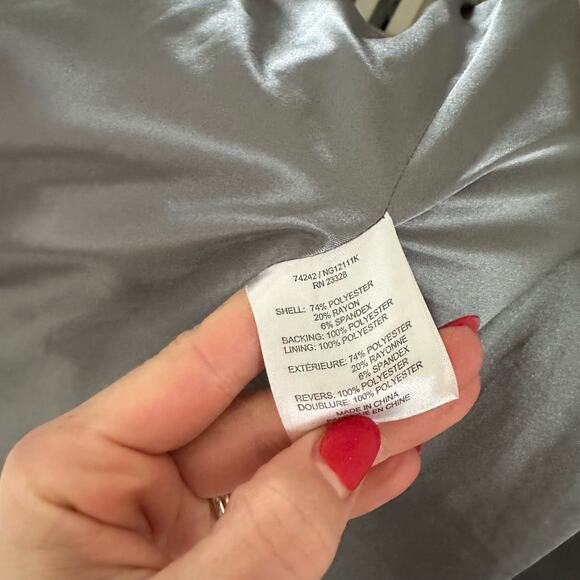 Metro x Kristen Blake Trench Coat Black M - Picture 11 of 11